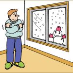 窓の近くでは効かない冷暖房